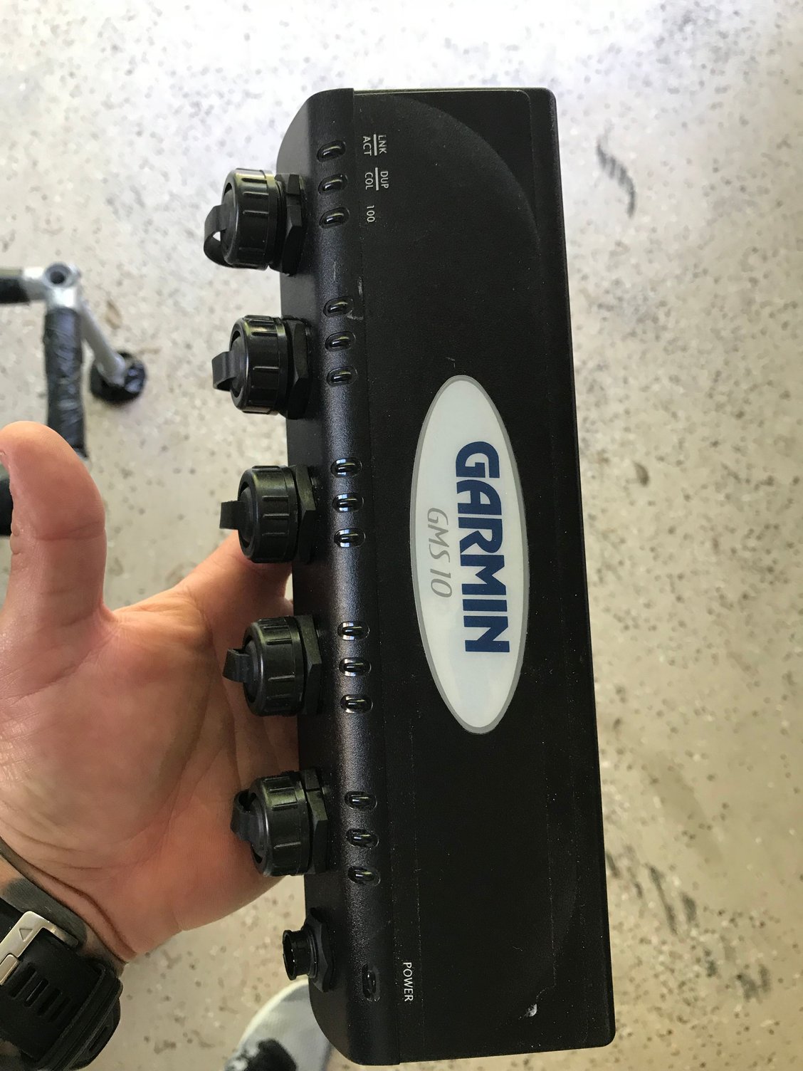 Garmin GSD 24 Garmin Marine Network Hub GMS 10 Lenco Control Box