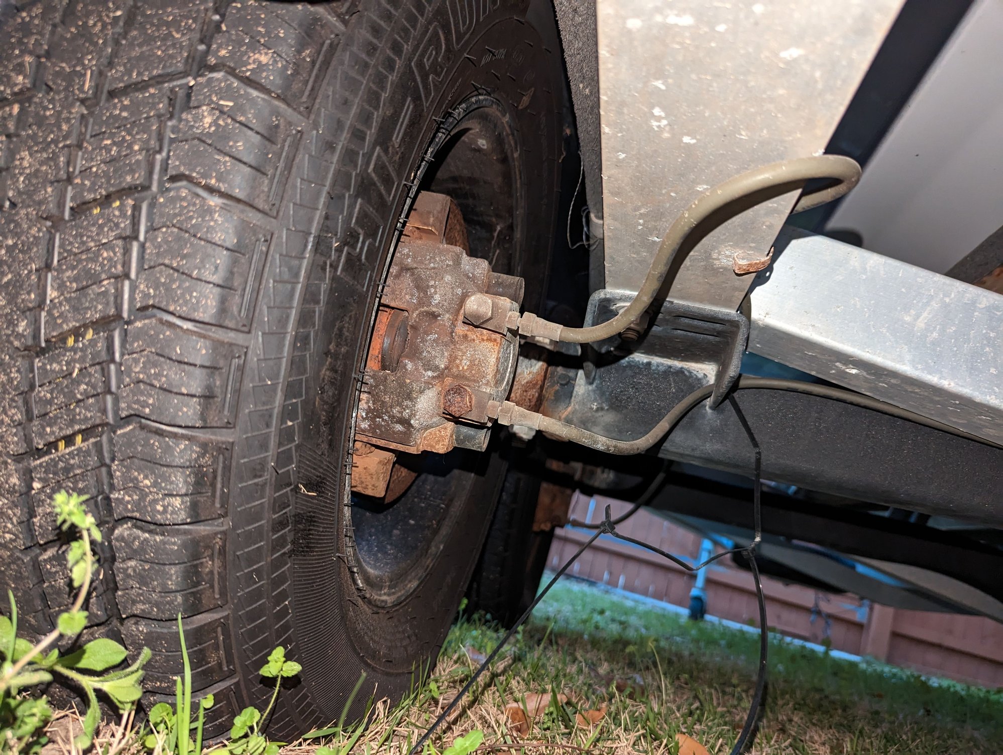 Brake job on trailer with Vault hybrid hubs. The Hull Truth Boating