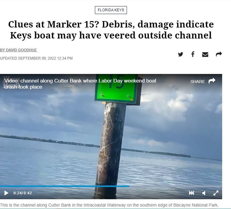 Boating Accident Near Boca Chita Key Leaves Several Hurt, 3 in Critical