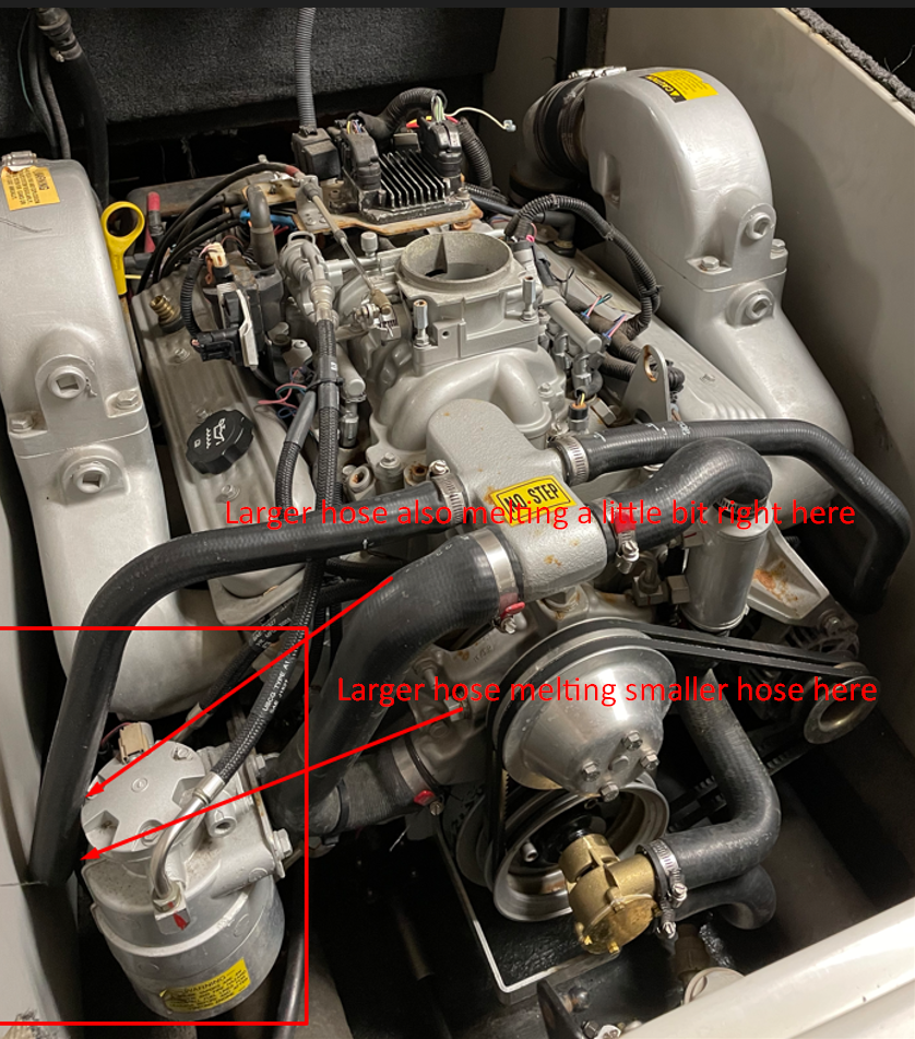 Tape or Heat Shrink to Withstand Very Hight Temperature The Hull