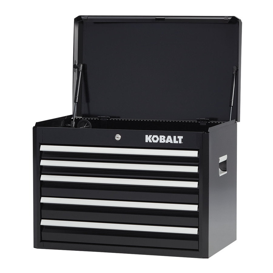 Kobalt 3000 Series 27-in W x 23.2-in H 5-Drawer Stainless Steel