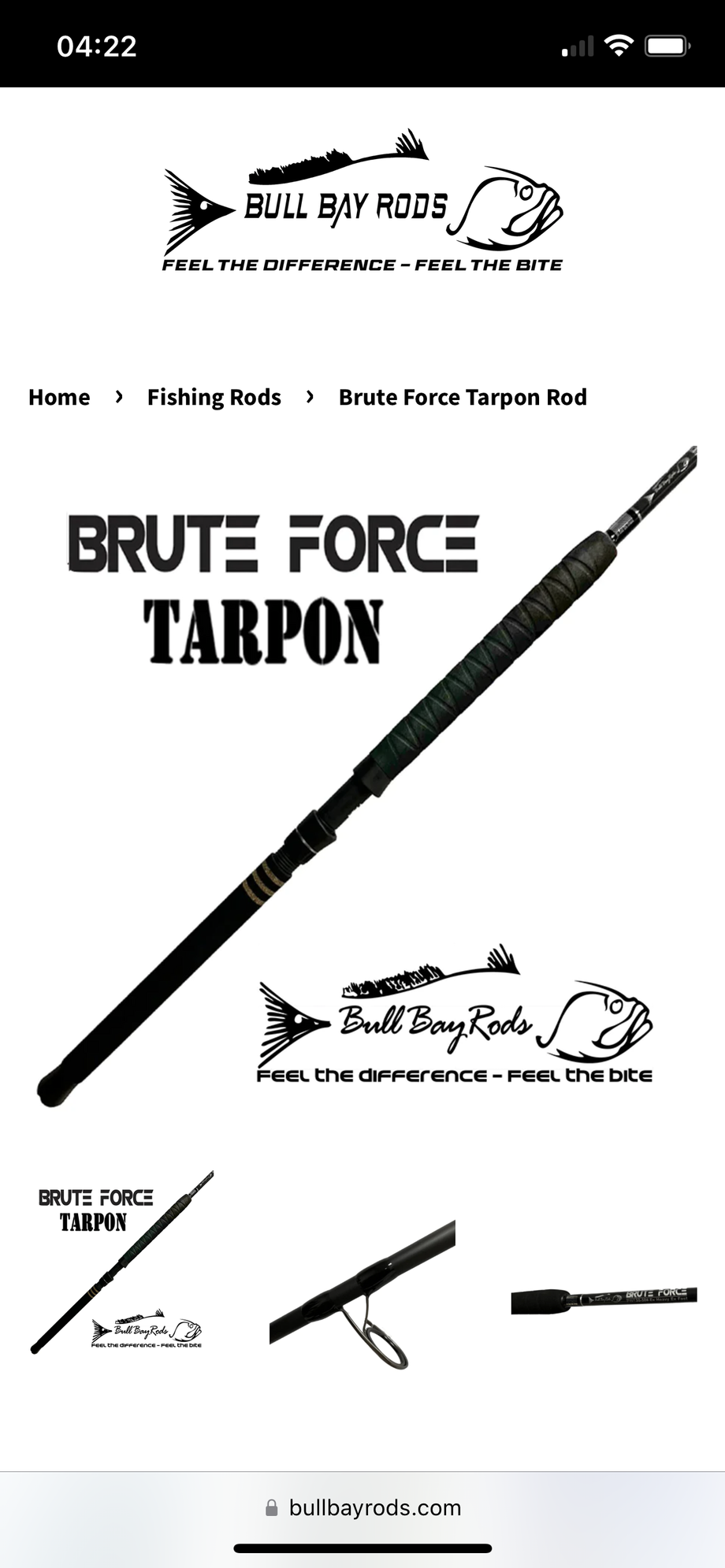 Bulls Bay Brute Force Tarpon rod - The Hull Truth - Boating and