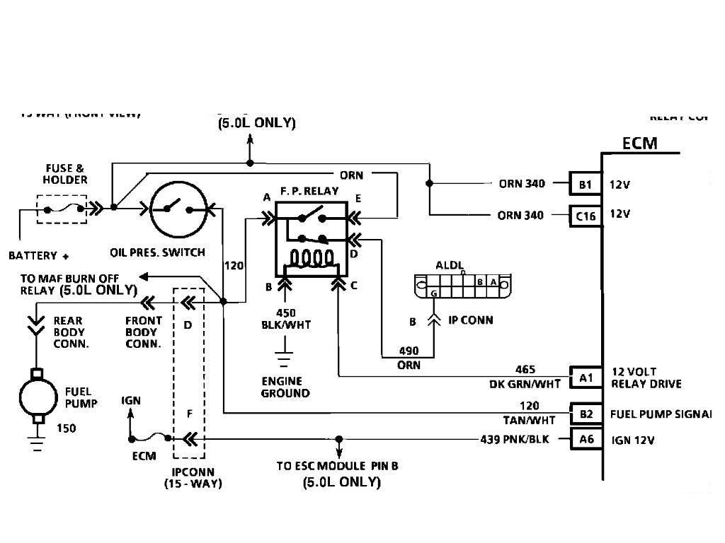 88 TBI camaro fuel pump wiring diagram - Third Generation F-Body