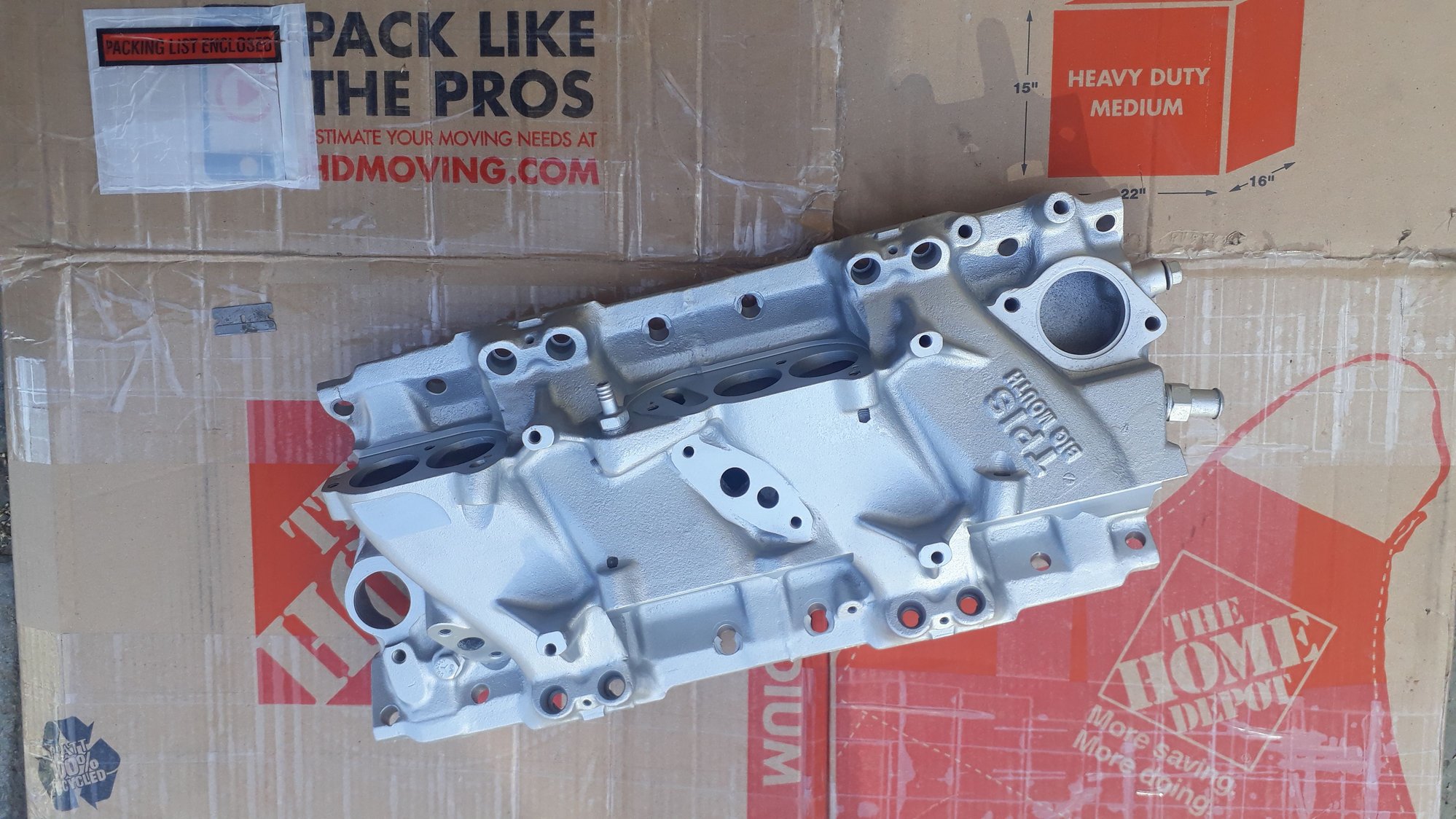 8592 TPIS Tuned port injection HI performance lower intake manifold