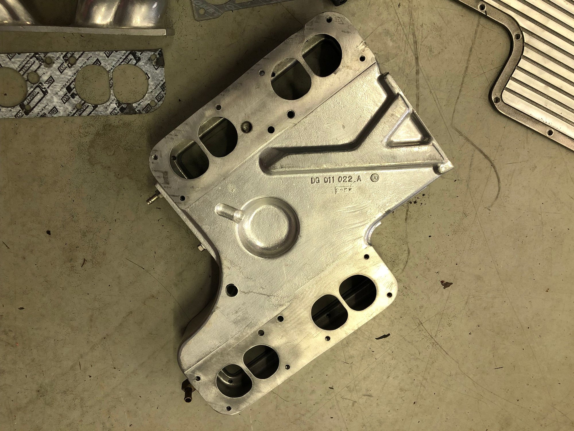 Accel Super Ram Plenum Runners Hardware and new gasket set Third