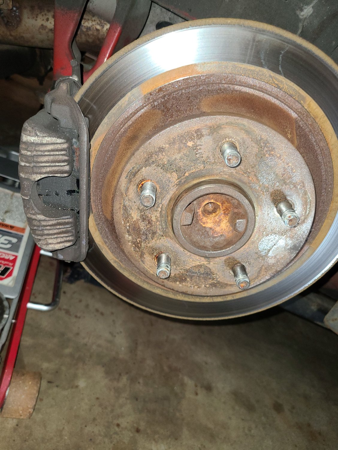 Missing Parking Brake Bracket from New Rear Calipers Third Generation