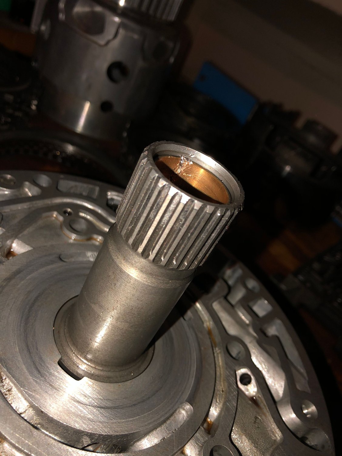 Stator shaft to convertor spline backlash Third Generation FBody