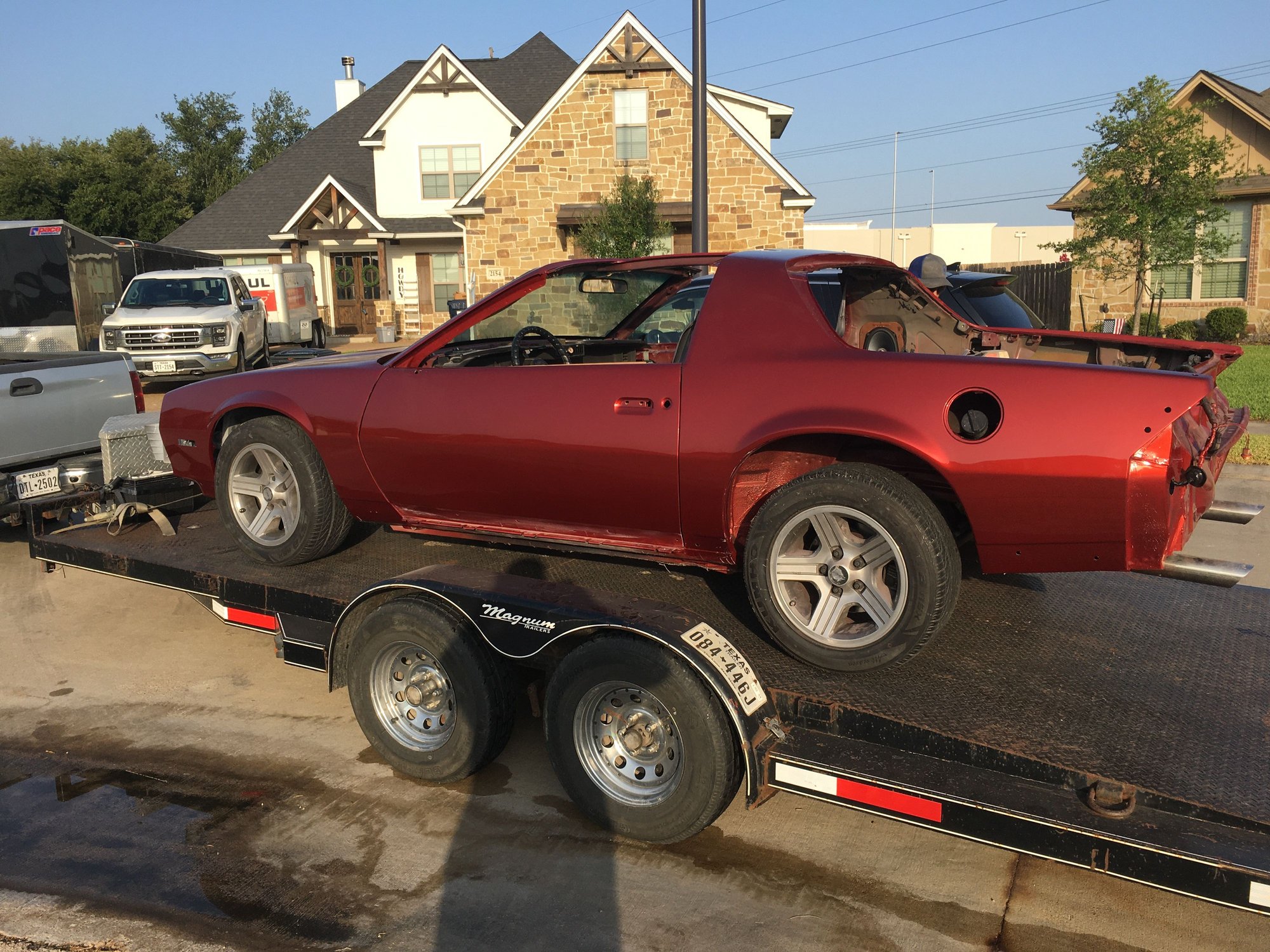 ROUND 2! Off to a restoration shop to be taken down and start all over again. 