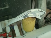 Spoiler corner kitty hair sanded.