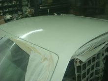 Driver side with the shop lights on.