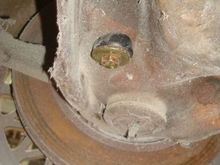 Passenger side bolted back in. I'm going to go through the front brakes but not at this time.