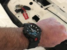 Then replace with resin G-Shock.