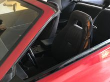 only flaw of the car. the slighly ripped driver seat.
