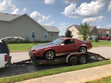 Off to the exhaust shop this morning. The first time I’m letting someone else work on her. 

