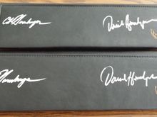 Ed and Dave signed them.  Have just a touch more work to add to them ;-) 
