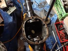 4th gen reared housing cleaned and painted. I was amazed how many metal shavings were in it.