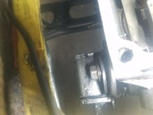 This bolt caused some words and phrases to be shouted that I'm hoping the neighbors didn't hear.  Don't see how it could be installed accept from the top.
