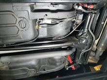 Adjustable kyb shocks & struts. Rear end has girdle aluminum cover & new eaton posi with factory 3.23 gears.
