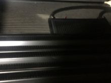 Intercooler up front
Power steering cooler next 
Then tranny cooler above