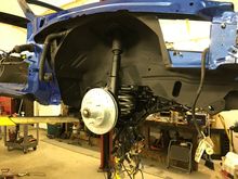 KYB struts but I searched hard to find drilled and slotted rotors that’d let me keep the factory wheels. Should give it a nice subtle touch.