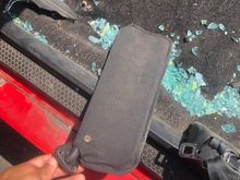 They had one sunvisor hiding in the back seat
