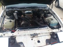 kind of nasty,lots of parts missing or changed but runs fine