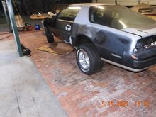 Now all I have to do is get the engine running and bleed the brakes and I can DRIVE!!!