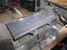 Welded in studs to mount the cargo hatch lid, always wanted this feature.