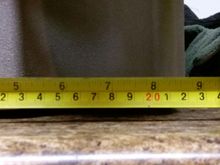 Sump length front to back.