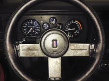 New leather cover sewn on