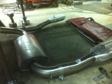 4. Borla stainless 3" cat back. I like the tunable noise level.