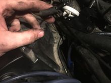 Line comes from the body. Where does it connect?