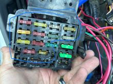 The 2 green 30amp have power but that’s it.