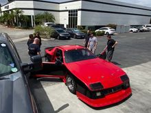 Took it over to show the guys at Alpha Laser. They didnt believe me when i said its street legal... Not sure why? Haha.