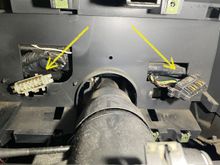 DRAC modules (speedo on left, tach on right)