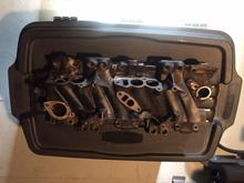 -TPI intake manifold, obviously has 30 years of use, I'll clean it at work in the parts washer before shipping