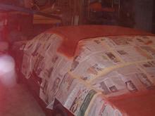 getting ready for paint