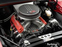 Ideally, I'd want a Butler Performance all aluminum 496 Pontiac. Carbureted LS motor would be easier, though.