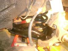 Passenger side going back together