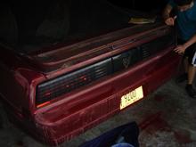 me wet sanding