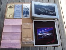 1984 Camaro Z28 Owners Manual &amp; Paper Work