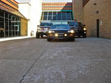 My Car and my buddy's trucks