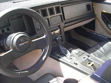 1987 Lonewolf Corvette Interior driver view