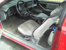 she had a pretty clean interior, had a few stains but whos doesnt haha, for my first car, not to bad