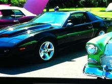 My baby at the show