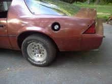 before-rear left quarter