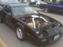 my 89 at a car show