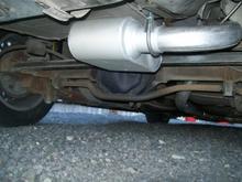 My $75 catback system, sound great just need to finish the tail pipe.