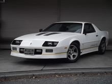 White 1989 IROC-Z from Japan
