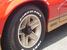 86 Z28 Gold Wheel